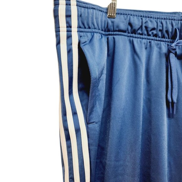 Adidas joggers Pants Mens Blue Tapered Leg Slim Fit 2X plus size - Picture 6 of 14